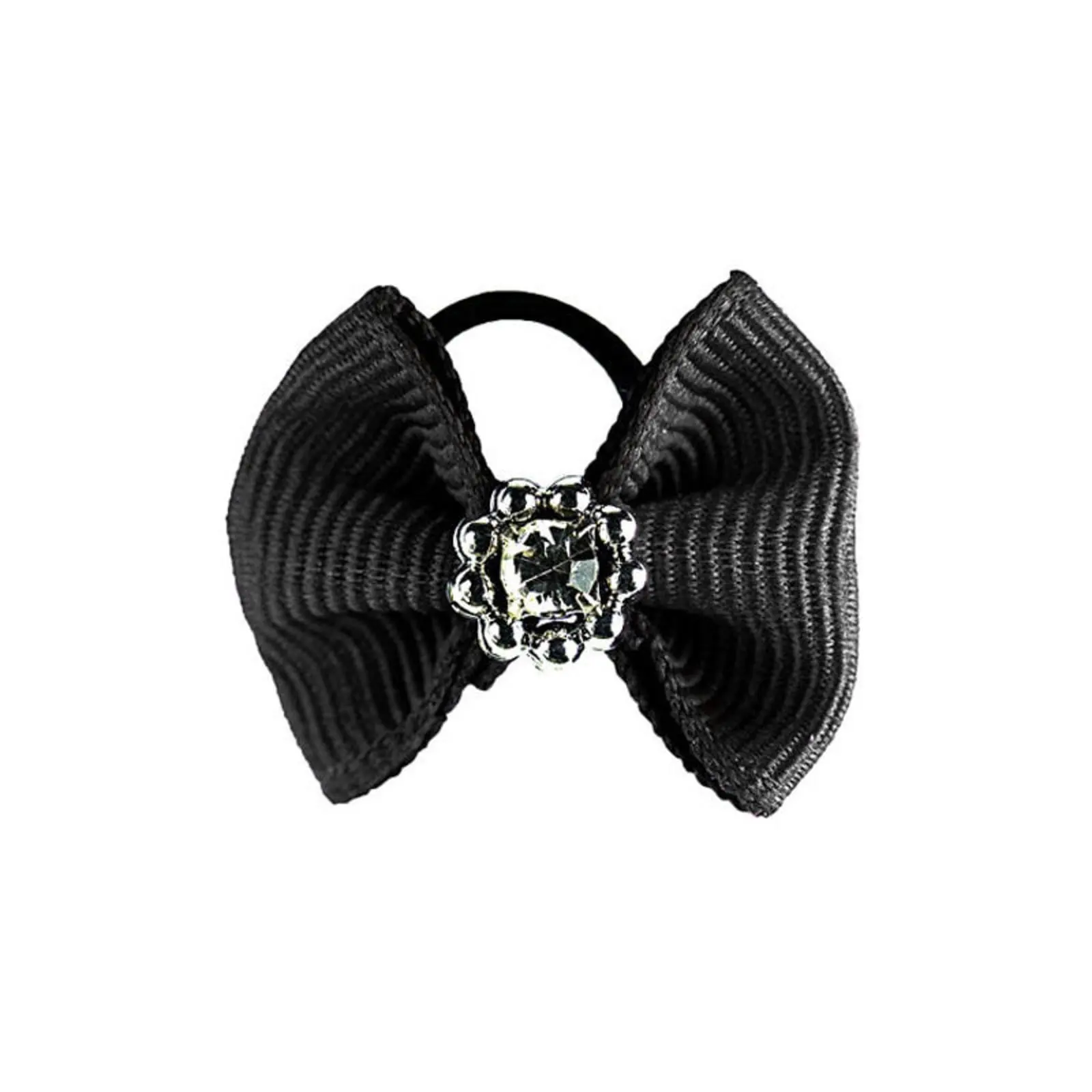Horze Sparkling Mane Bows - Black 3 Horze Sparkling Mane Bows - Black