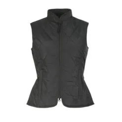 Horze Womens Classic Quilted Vest - Black