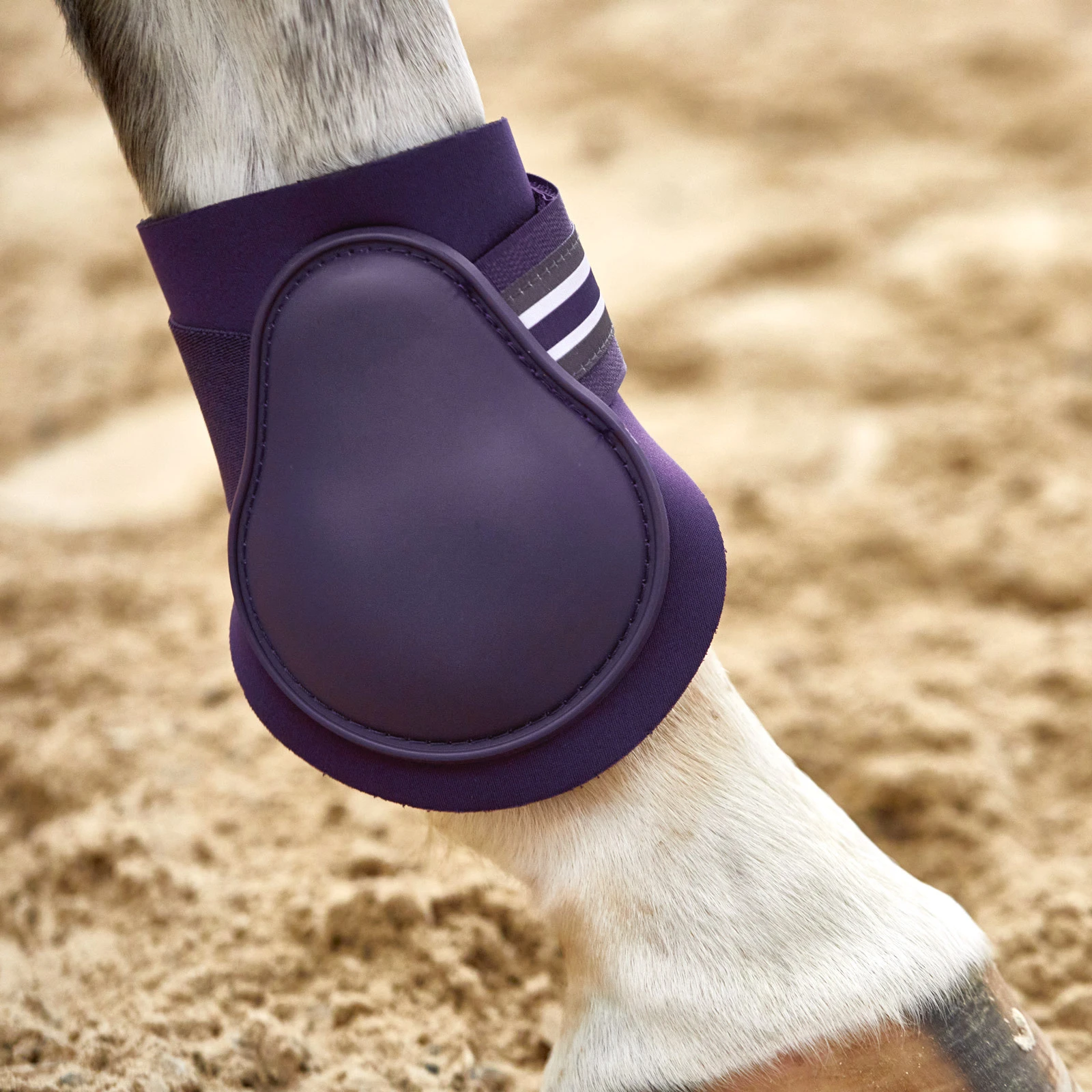 Horze Adepto Fetlock Boots - Blackcurrant Purple 4 Horze Adepto Fetlock Boots - Blackcurrant Purple - Image 2