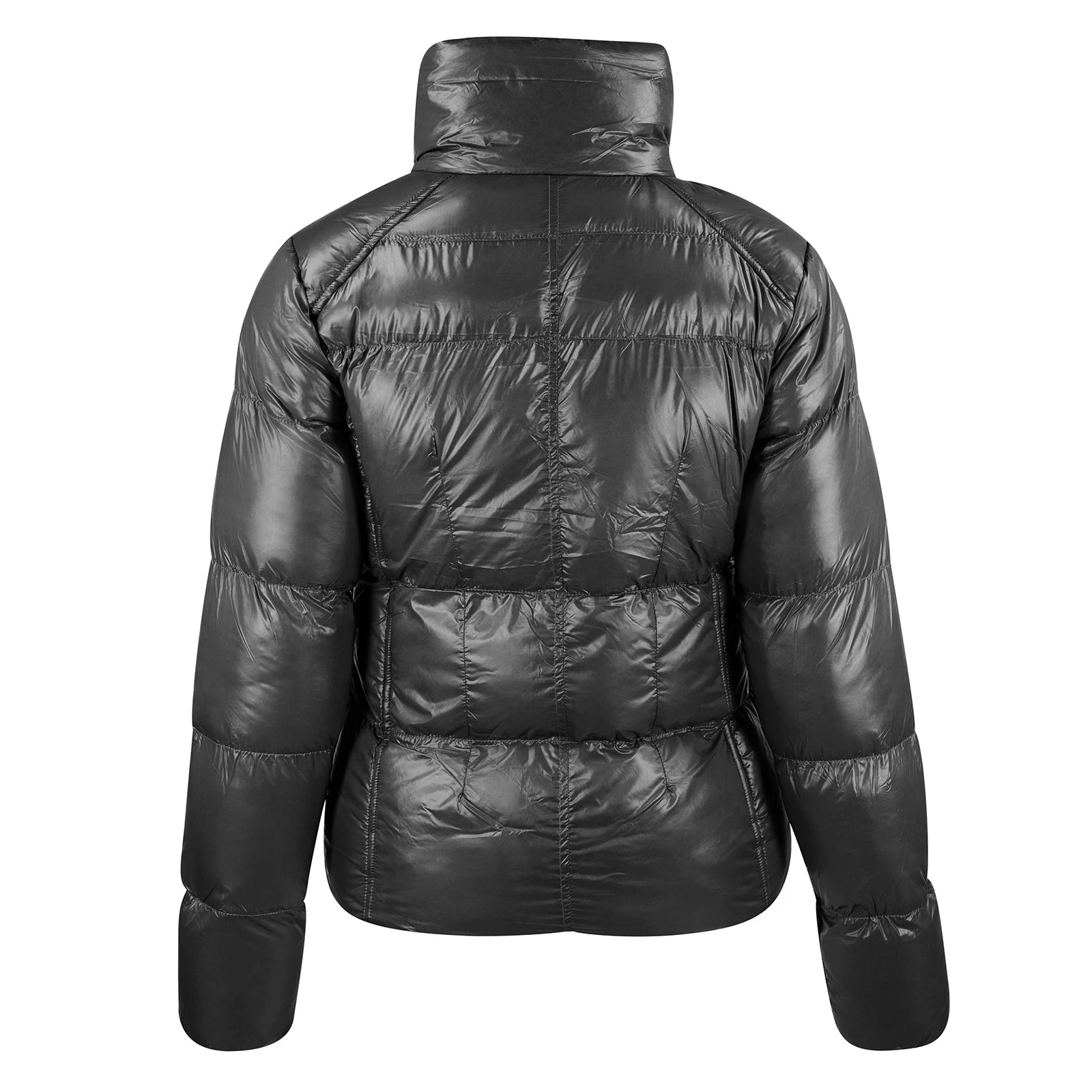 Horze Rianna Womens Puffy Winter Jacket - Black 5 Horze Rianna Womens Puffy Winter Jacket - Black - Image 3
