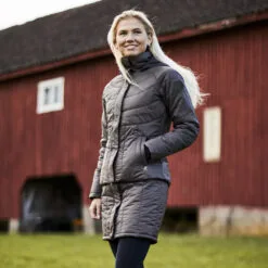 Horze Aurora Womens Padded Parka With Removable Hem - After Dark Brown -Equinavia Shop cf585b1d 1a11 4567 b8e9 3adf74a60a3533613 AFBR 677bcba31f26a45f3d69fb1b5a1cb23edfab411f