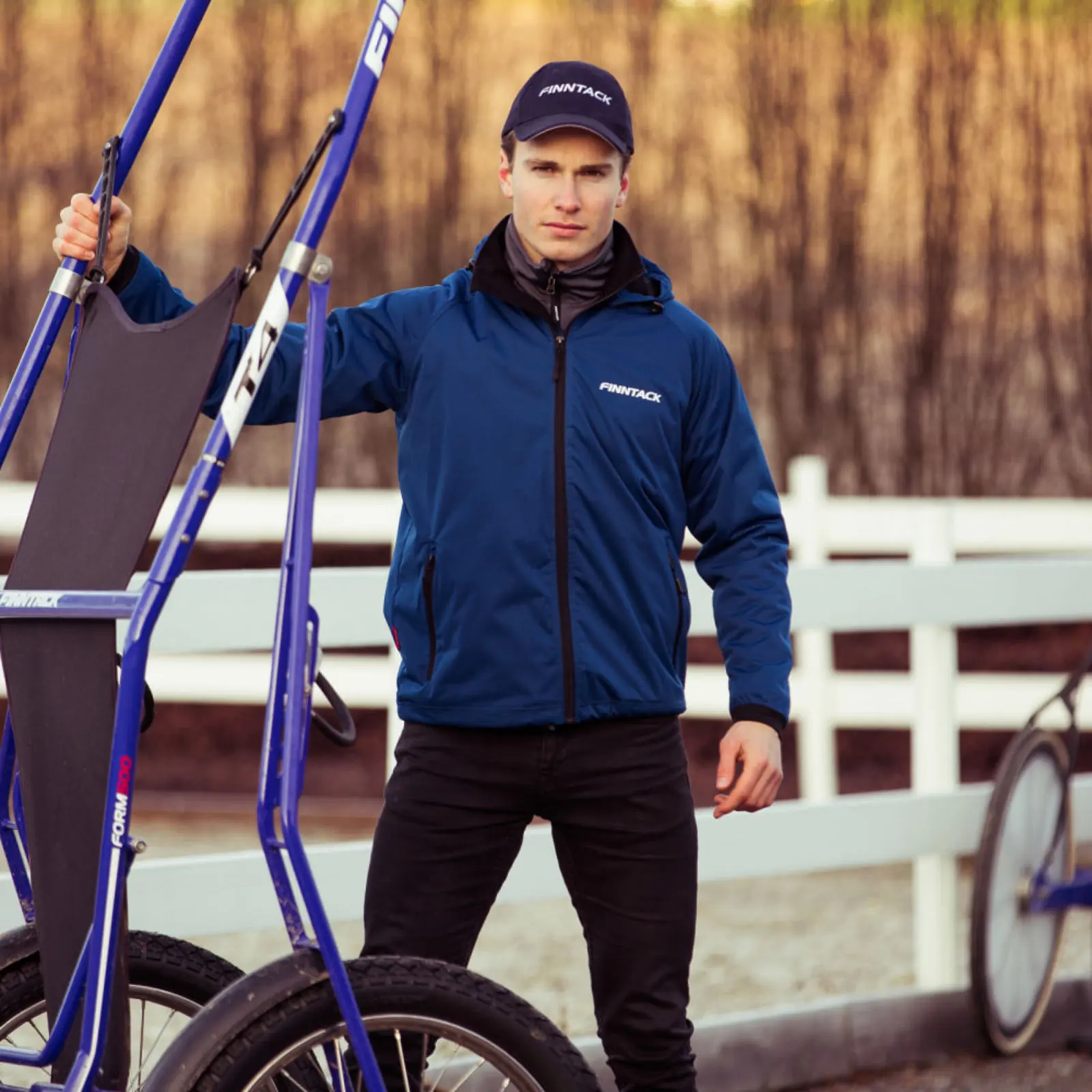 Finntack Pro Summer Club Jacket - Dark Blue 6 Finntack Pro Summer Club Jacket - Dark Blue - Image 4
