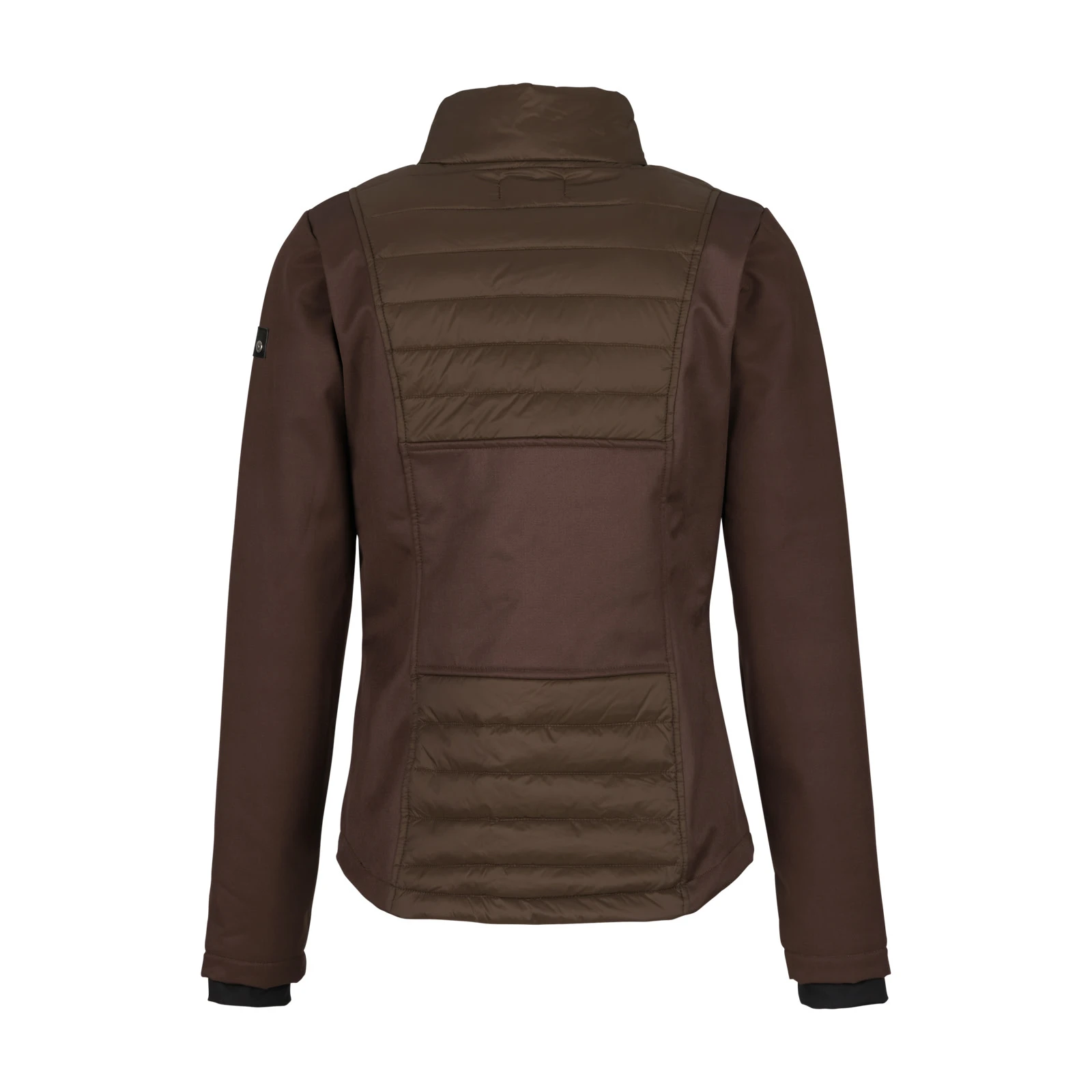 Horze Maeve Womens Softshell Hybrid Jacket - Chocolate Chip Brown 8 Horze Maeve Womens Softshell Hybrid Jacket - Chocolate Chip Brown - Image 6