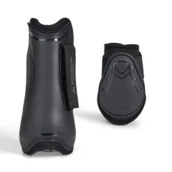 Horze Armour Airflow Tendon & Fetlock Boot Set - Black