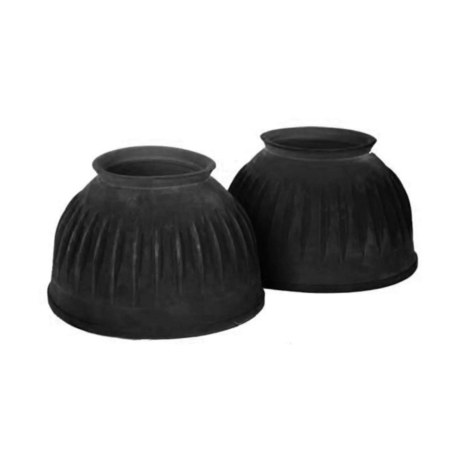 Finntack Easy Stretch Bell Boots - Black 3 Finntack Easy Stretch Bell Boots - Black