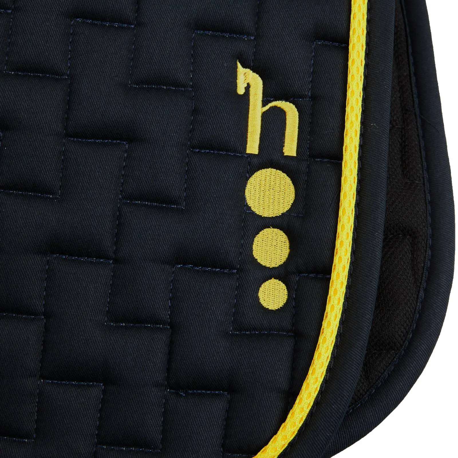 Horze Wicklow Jump Shaped Pad - Dark Navy 8 Horze Wicklow Jump Shaped Pad - Dark Navy - Image 6