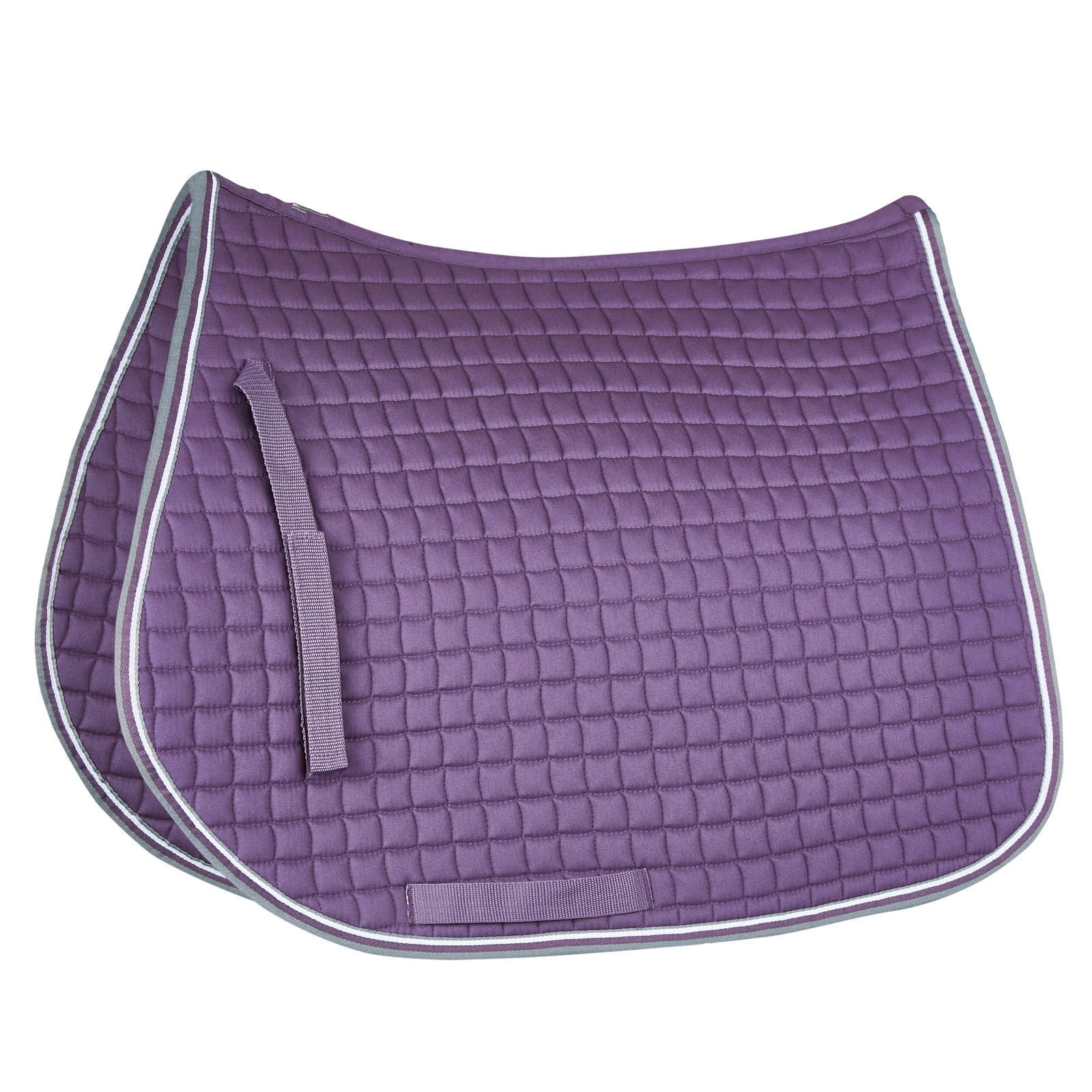 Horze Adepto All Purpose Saddle Pad - White 5 Horze Adepto All Purpose Saddle Pad - White - Image 4