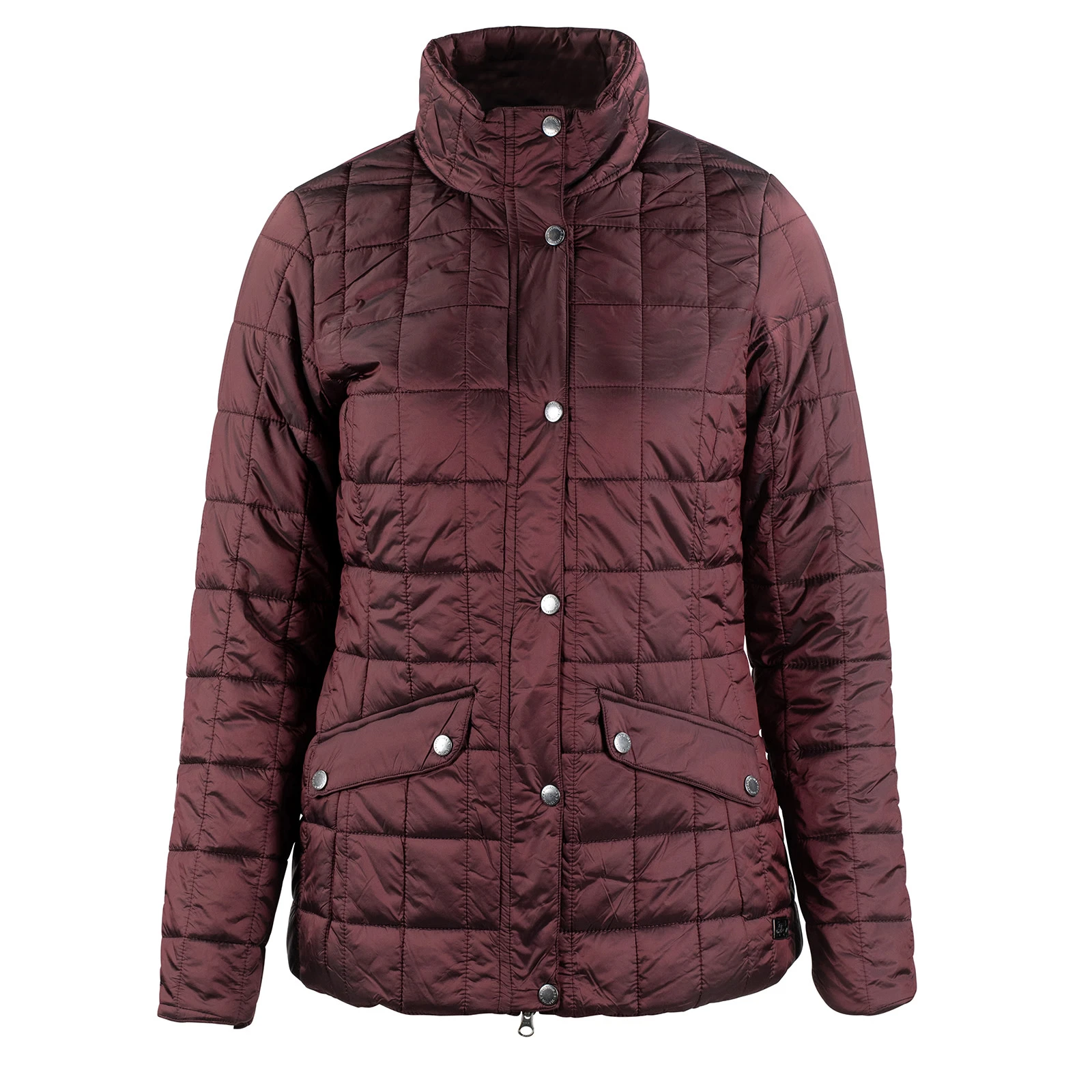 B Vertigo Julianne Womens Quilted Jacket - Vineyard Wine 3 B Vertigo Julianne Womens Quilted Jacket - Vineyard Wine