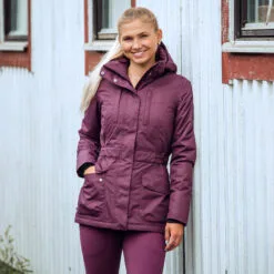 Horze Jadine Womens Winter Jacket - Eggplant Dark Purple -Equinavia Shop e8a0298f 191d 415e bd67 7a9f62286fad33631 EDPU 880df1b728efac495107f430b013d83aef016855
