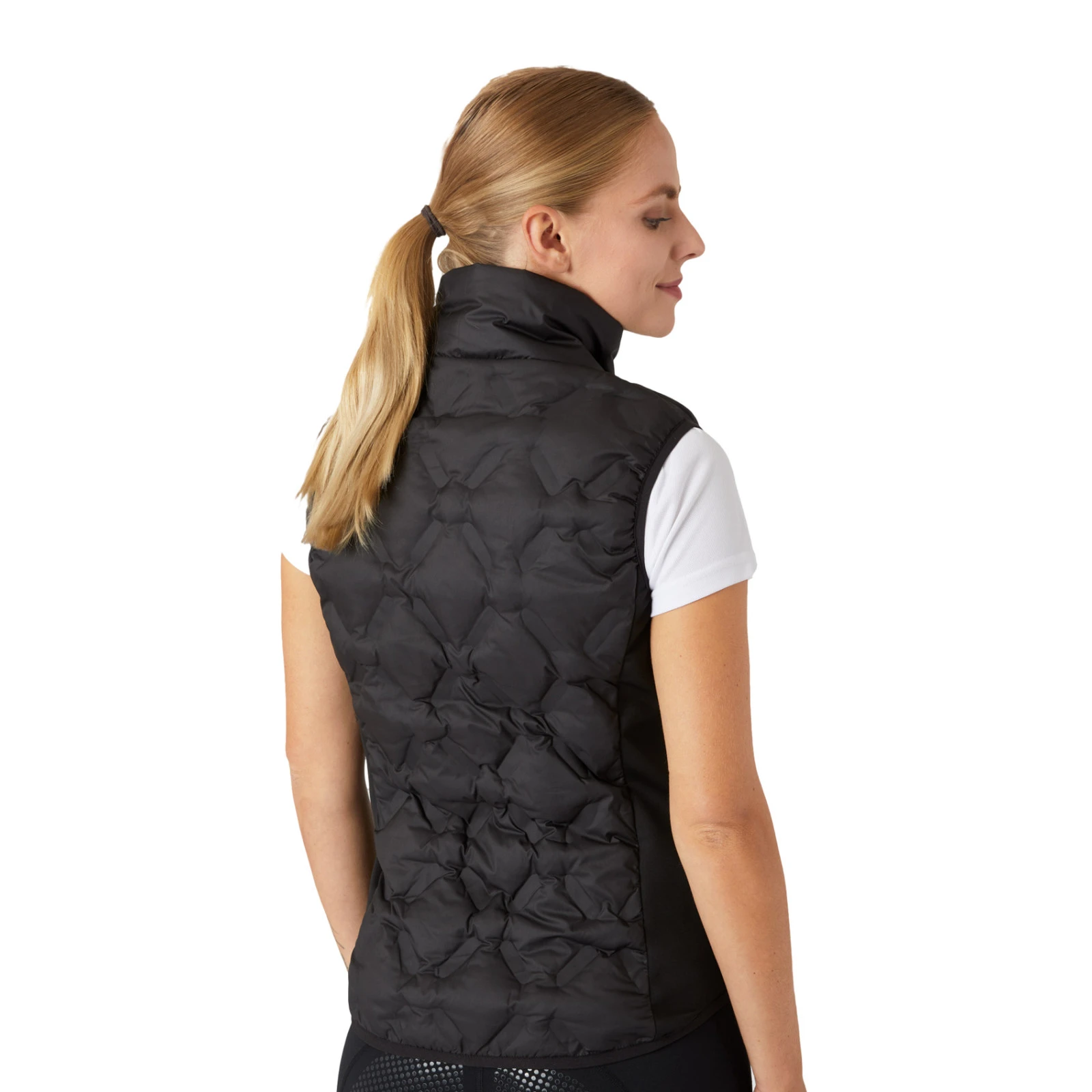 Horze Shelly Womens Vest - Black 9 Horze Shelly Womens Vest - Black - Image 8