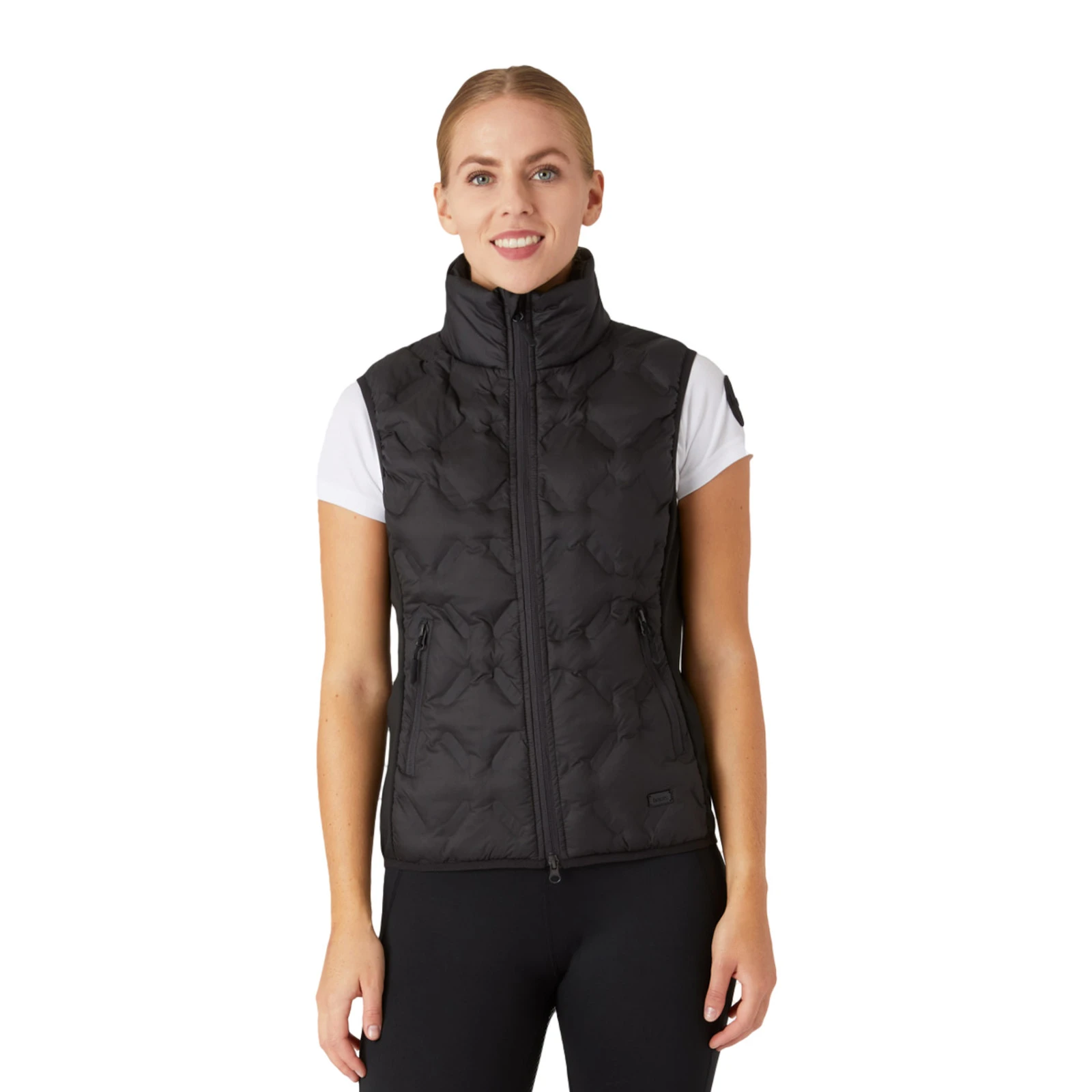 Horze Shelly Womens Vest - Black 10 Horze Shelly Womens Vest - Black - Image 9