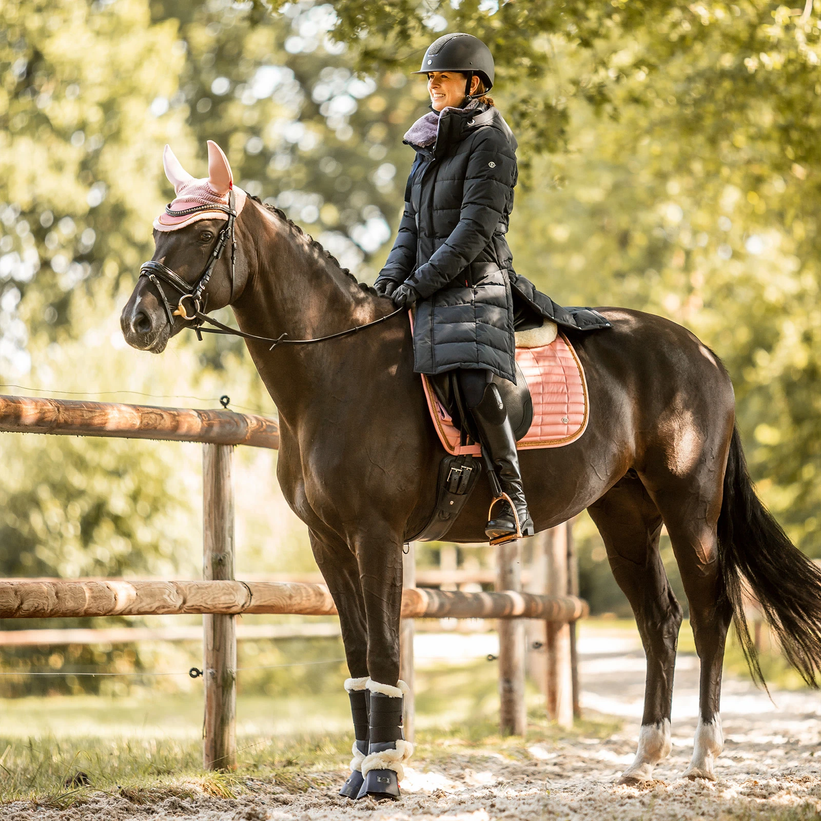 B Vertigo Juliana Womens Padded Parka Jacket - Dark Navy 11 B Vertigo Juliana Womens Padded Parka Jacket - Dark Navy - Image 9