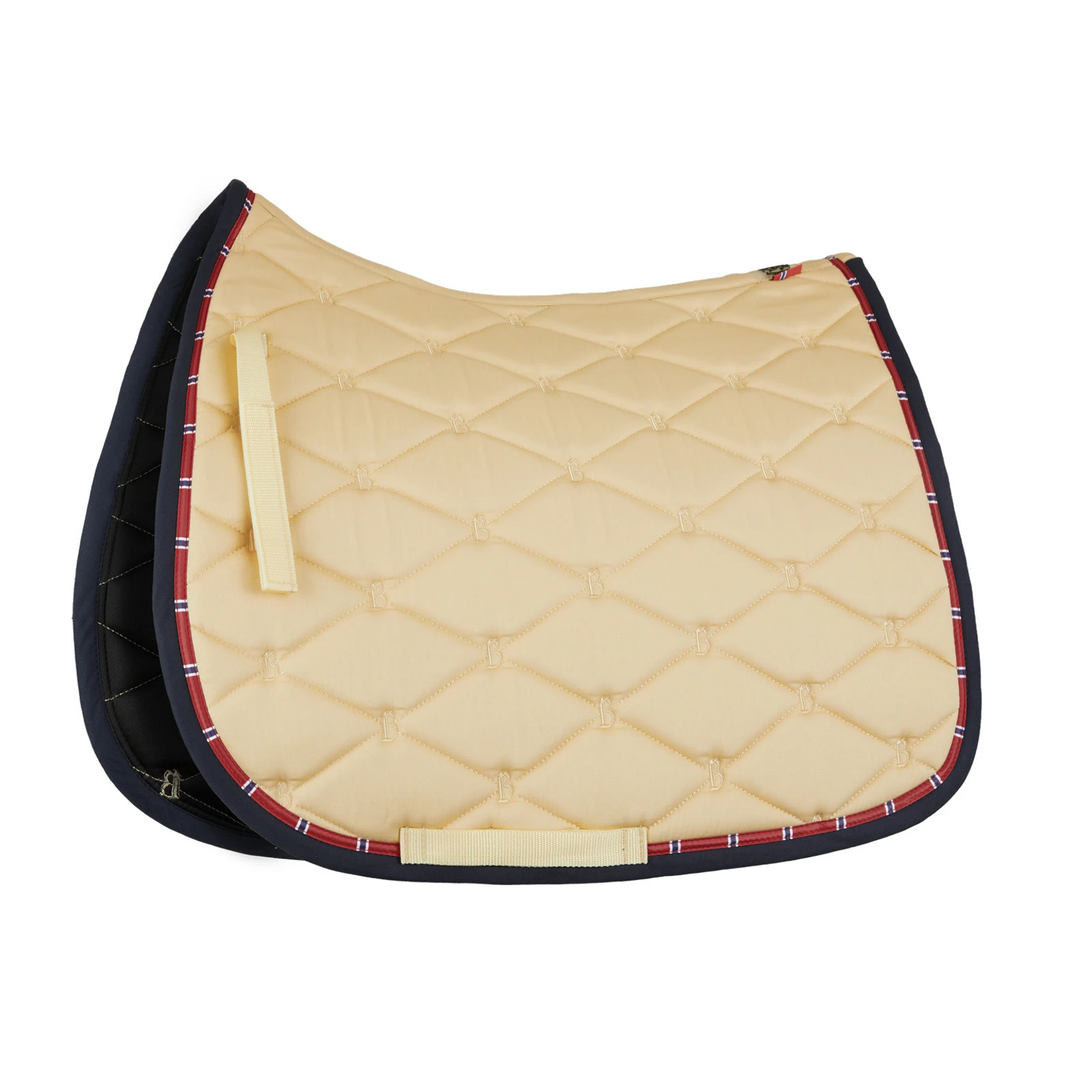 B Vertigo Amory Dressage Saddle Pad - Weathered Teak 3 B Vertigo Amory Dressage Saddle Pad - Weathered Teak