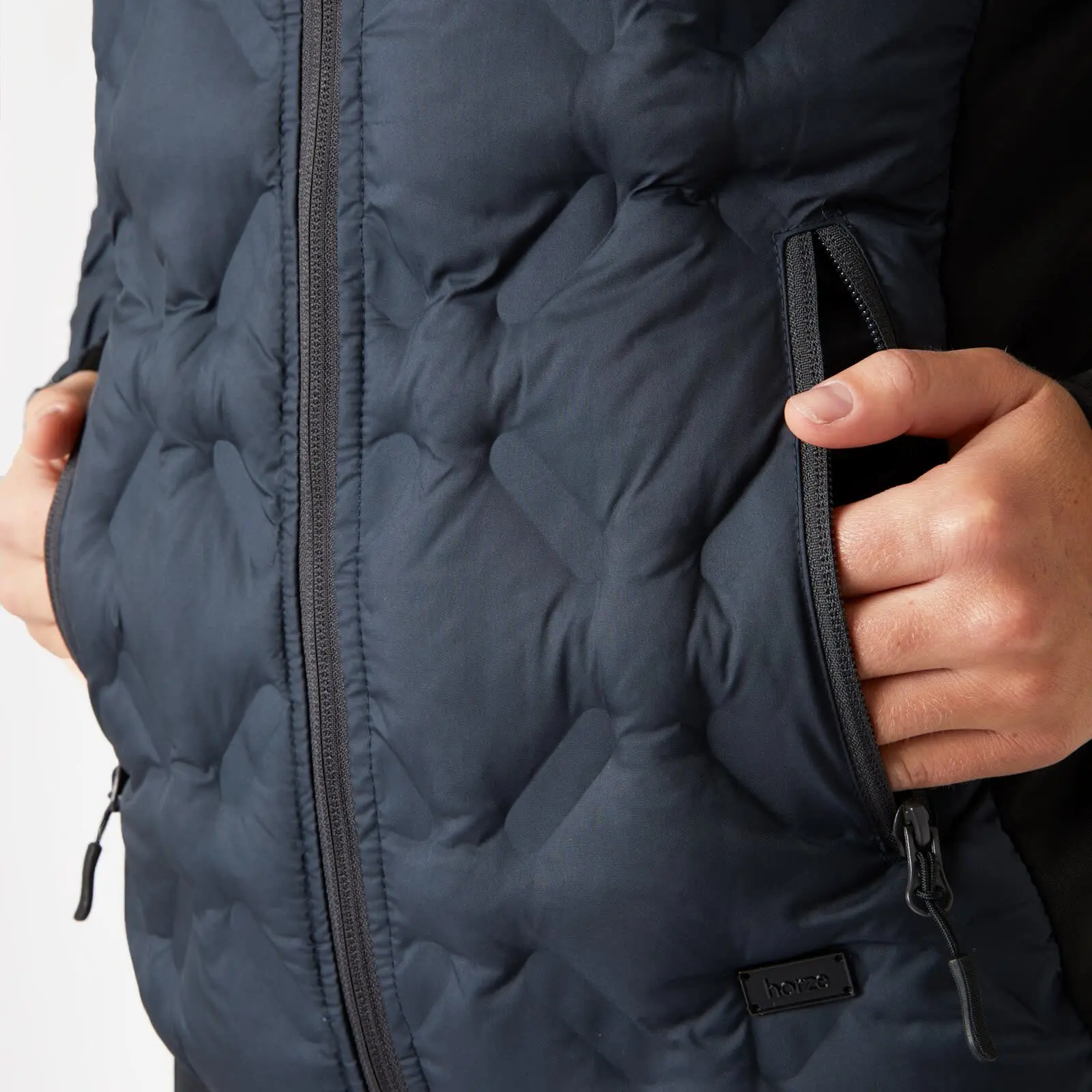 Horze Shelly Womens Padded Jacket - Dark Navy 6 Horze Shelly Womens Padded Jacket - Dark Navy - Image 4