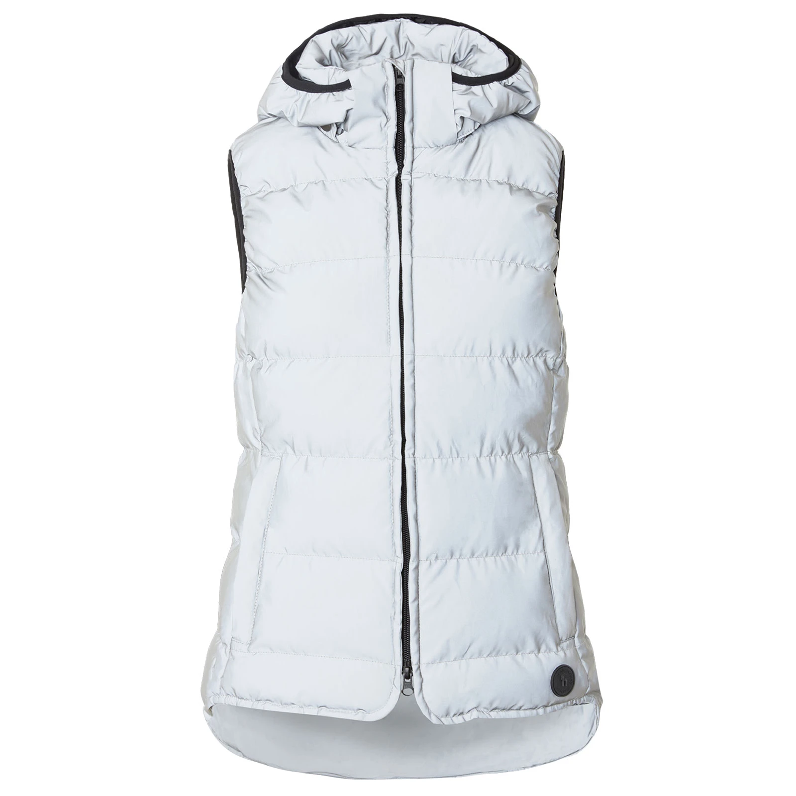Horze Womens Reflective Padded Vest - Reflective Silver 11 Horze Womens Reflective Padded Vest - Reflective Silver - Image 9