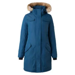 B Vertigo Gwen Womens Parka Riding Jacket - Reflecting Pond
