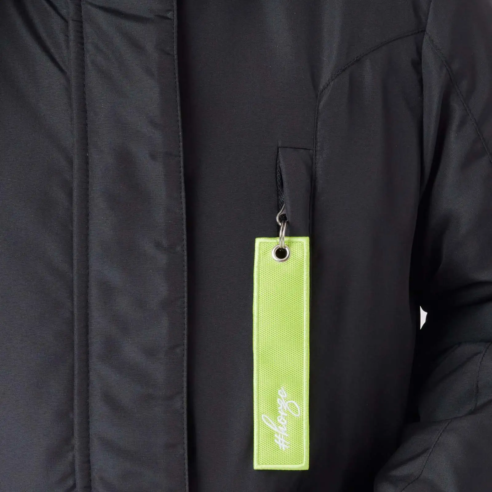 Horze Asta Kids Winter Parka Jacket - Dark Navy 9 Horze Asta Kids Winter Parka Jacket - Dark Navy - Image 7