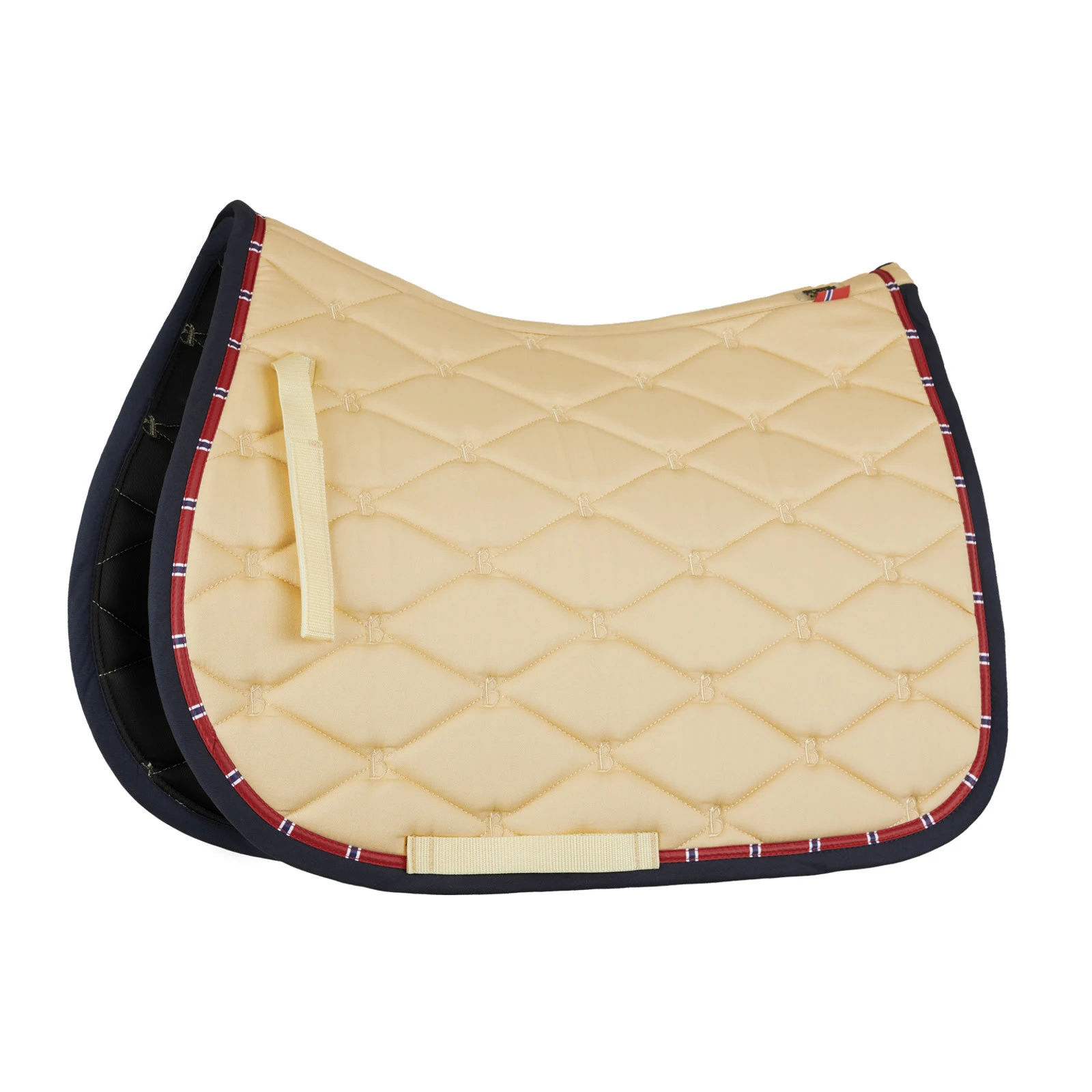 B Vertigo Amory All Purpose Saddle Pad - Dark Navy 8 B Vertigo Amory All Purpose Saddle Pad - Dark Navy - Image 6