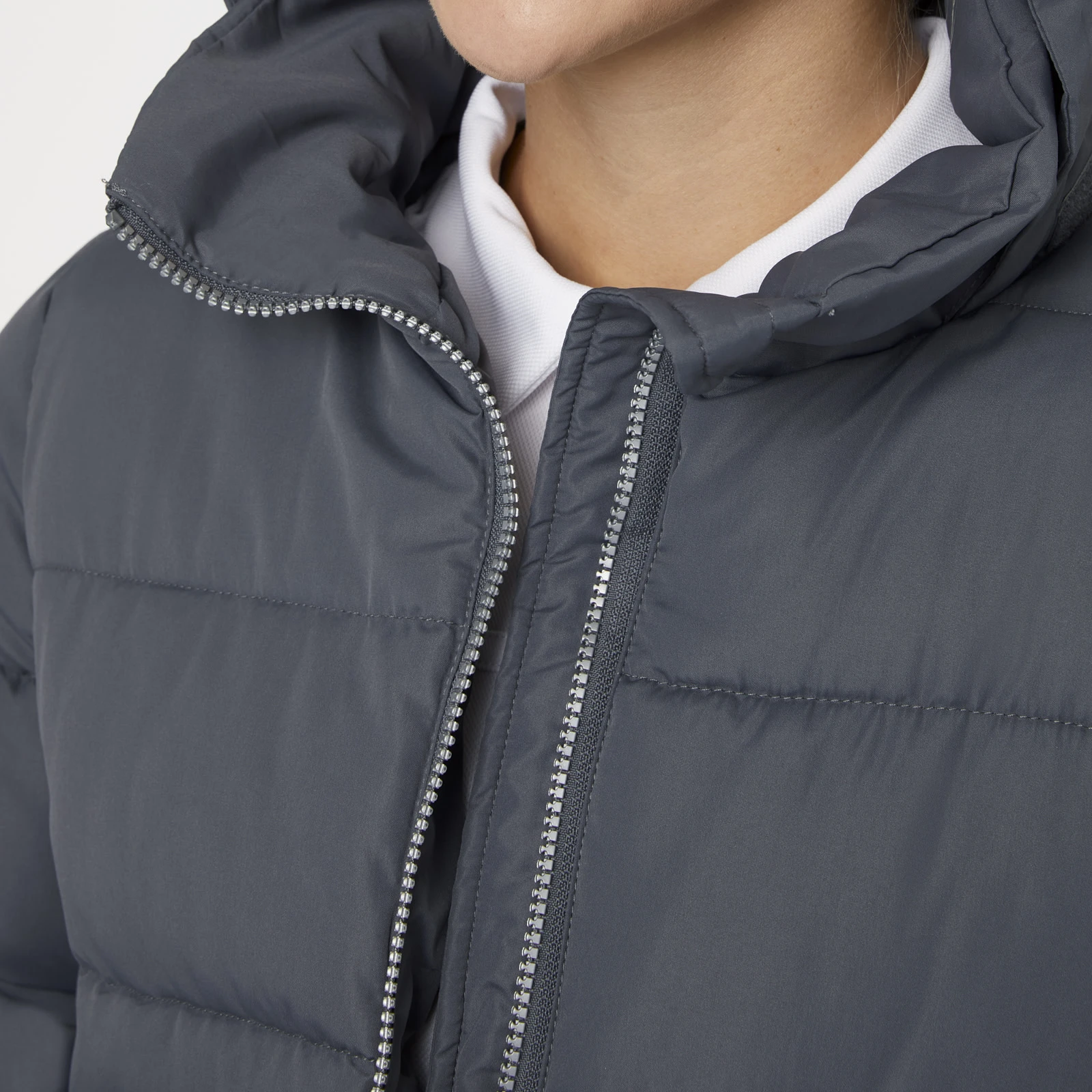 Horze Claire Womens Side Zip Riding Jacket - Blackened Pearl 11 Horze Claire Womens Side Zip Riding Jacket - Blackened Pearl - Image 9