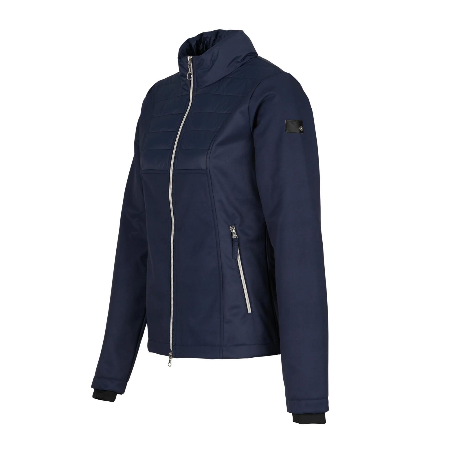 Horze Maeve Womens Softshell Hybrid Jacket - Dress Dark Blue 3 Horze Maeve Womens Softshell Hybrid Jacket - Dress Dark Blue