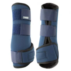 Horze Brushing Boots - Blue