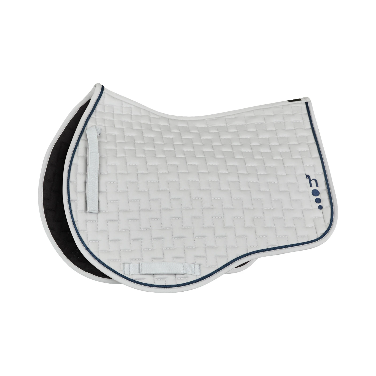 Horze Wicklow Jump Shaped Pad - Dark Navy 9 Horze Wicklow Jump Shaped Pad - Dark Navy - Image 7