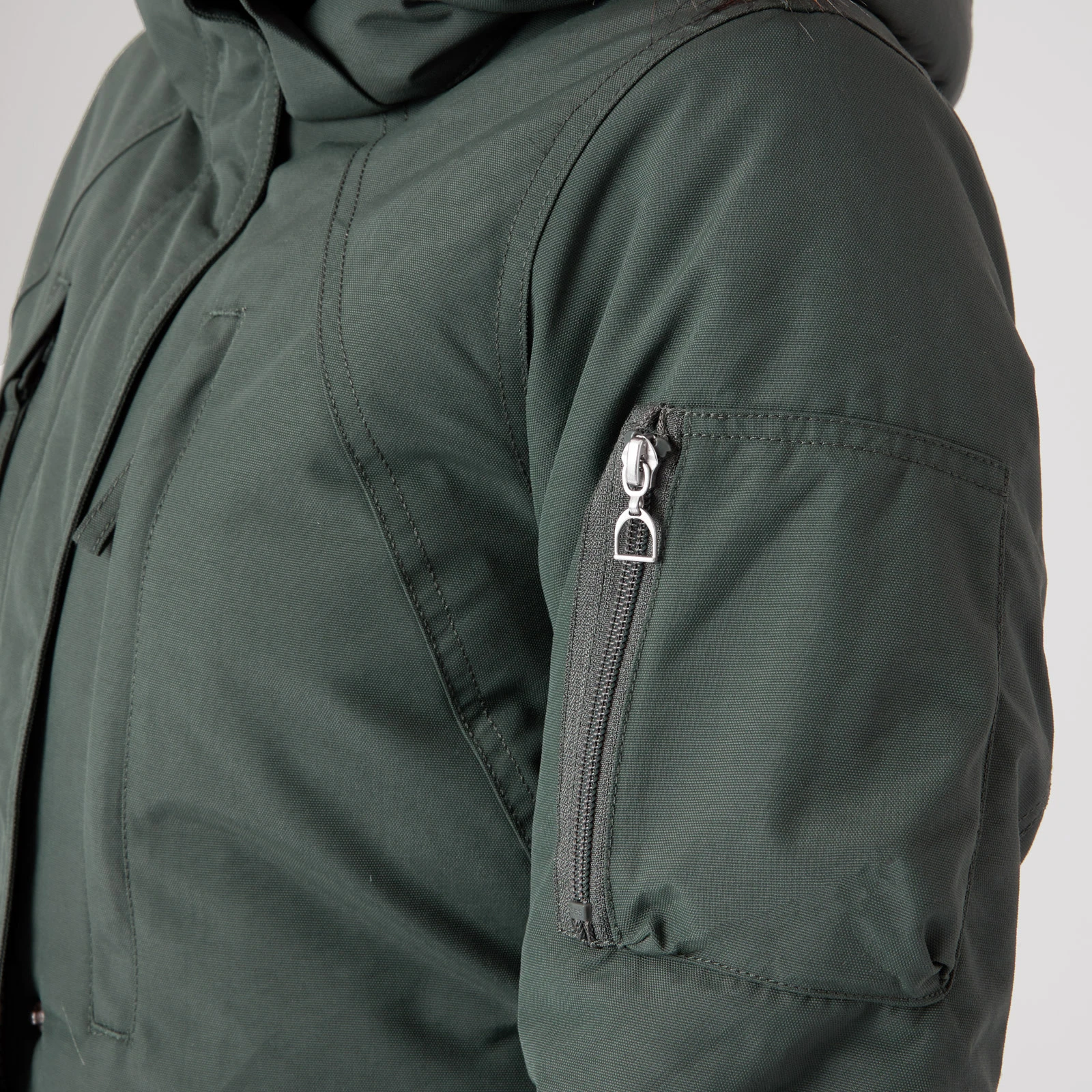 Horze Womens Brooke Long Parka Jacket - Urban Chic 11 Horze Womens Brooke Long Parka Jacket - Urban Chic - Image 9