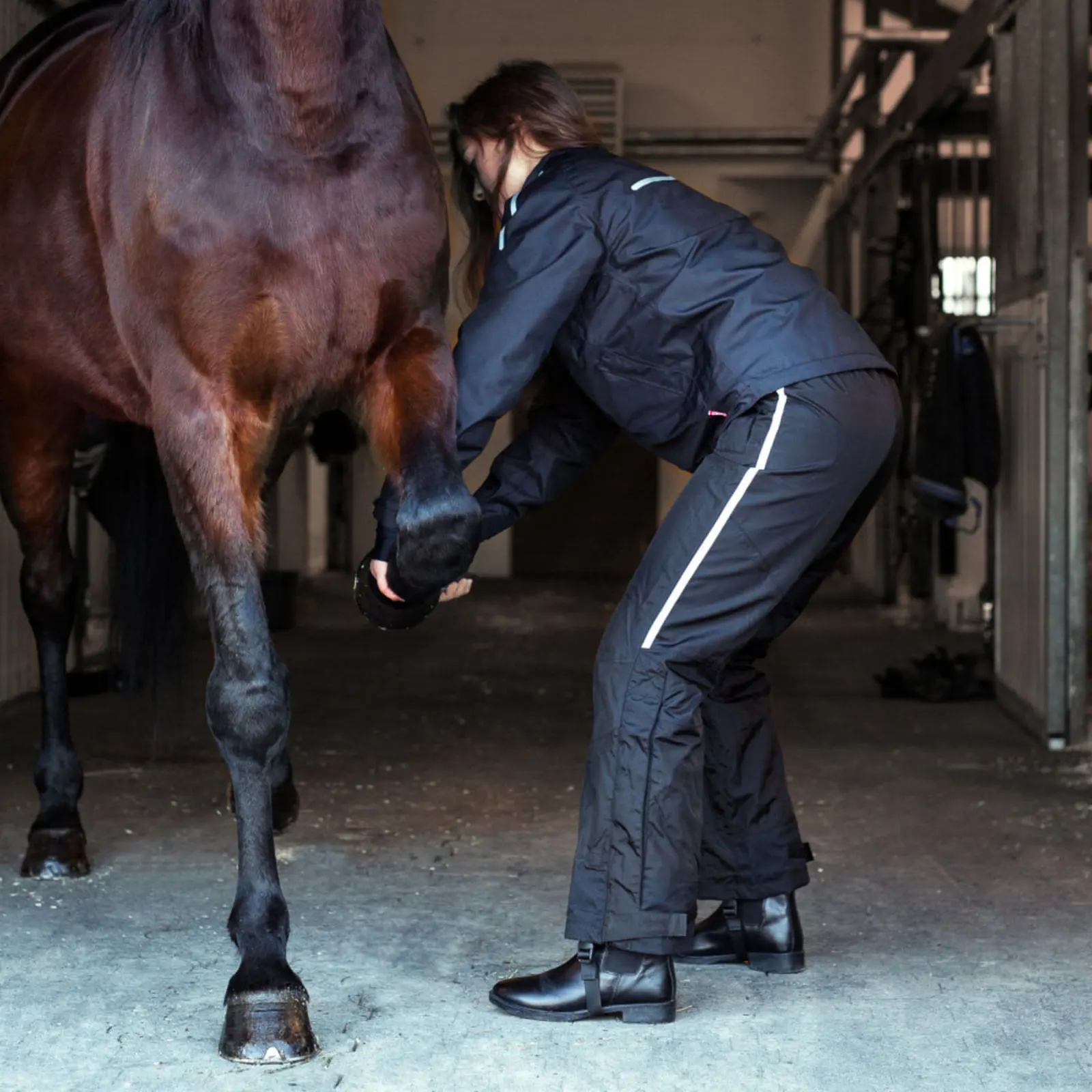 Finntack Pro Oregon All Weather Trousers - Black 15 Finntack Pro Oregon All Weather Trousers - Black - Image 13