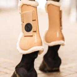 Horze Caliber Open Front Fleece Tendon Boots - Biscuit Brown -Equinavia Shop fa316537 a690 44ac aeed ba2d4d5e880019257 BIBR 0e795211f62fdafd17325aee867057dbffe7418e