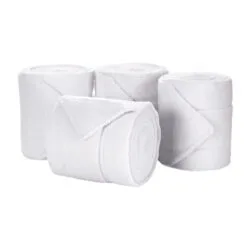 Equinavia Luna Polo Wraps With Storage Bag - White